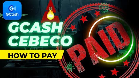 How To Pay CEBECO Bills using GCash .